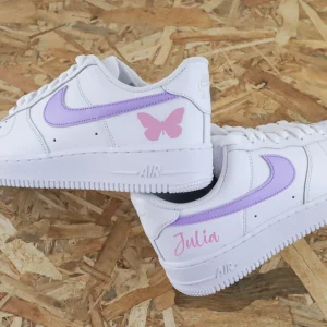 Papillon et Pastel - Air Force 1 custom