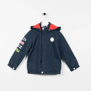 Coupe-vent à capuchon amovible