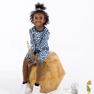 Robe manches longues - fleurs