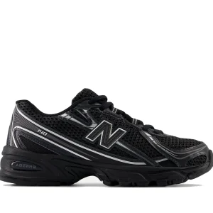 New Balance 740 Black Silver Metallic GS