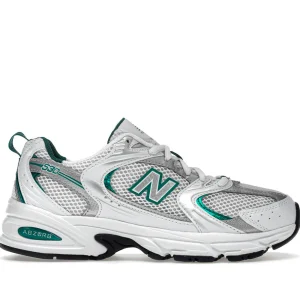 New Balance 530 White Silver Green