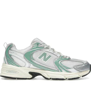 New Balance 530 Silver Metallic Mosaic Green