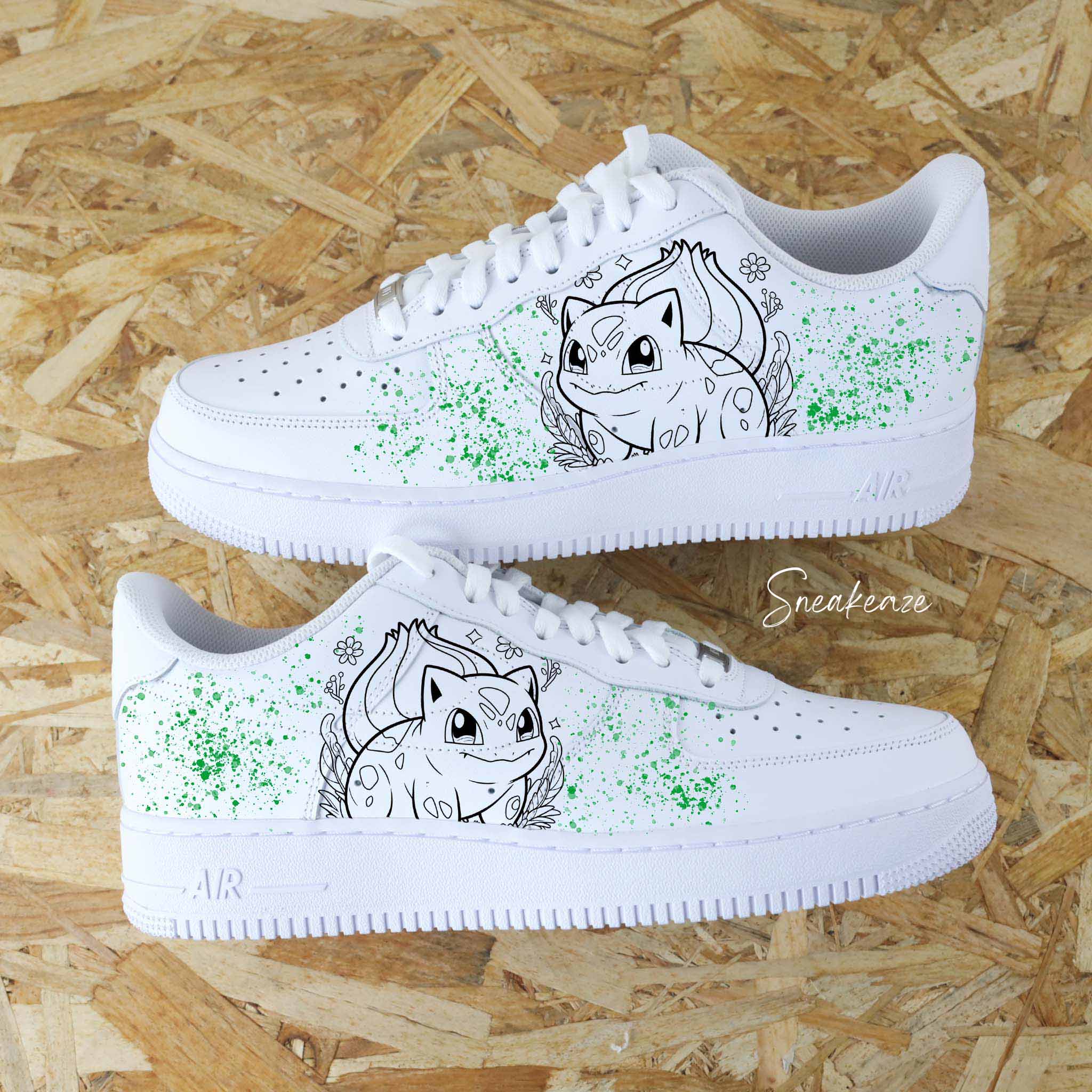 Carapuce (Pokémon au choix) - Air Force 1 custom – Image 4