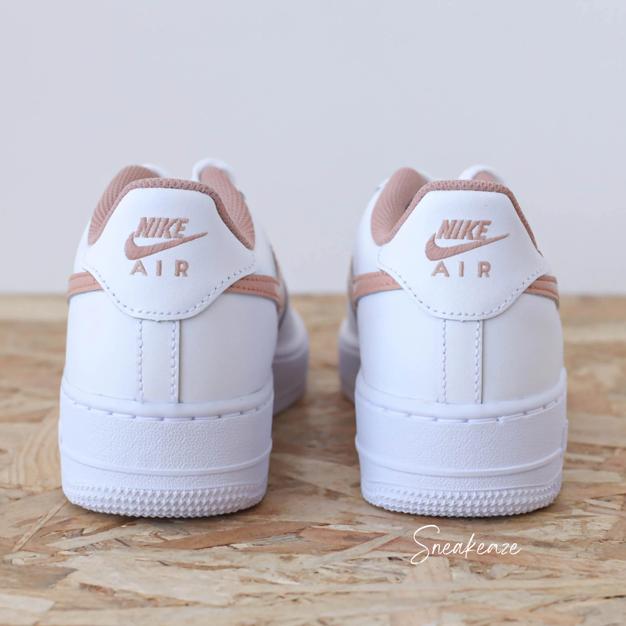 Swoosh & toile (couleur au choix) - Air Force 1 custom – Image 4