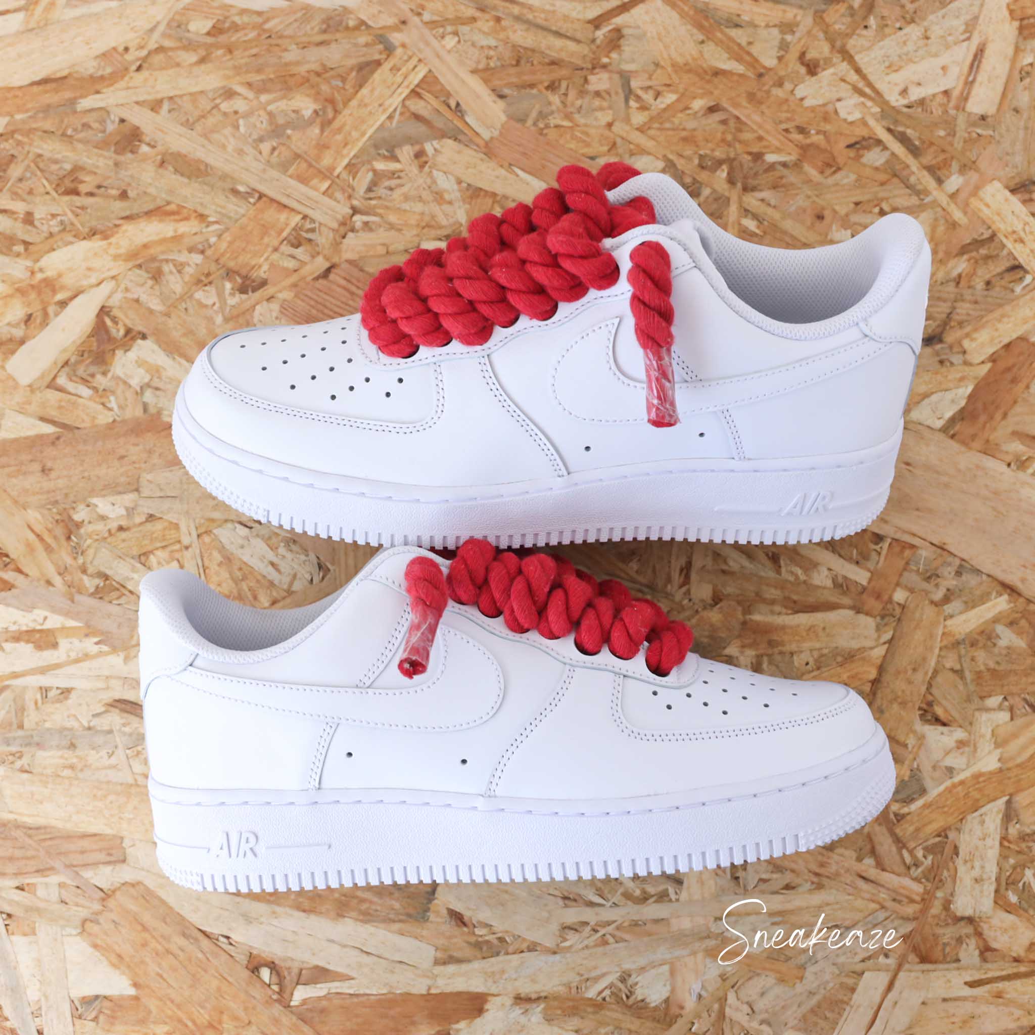 Rope Laces (couleur au choix) - Air Force 1 custom – Image 6
