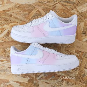 Dégradé pastel - Air Force 1 custom
