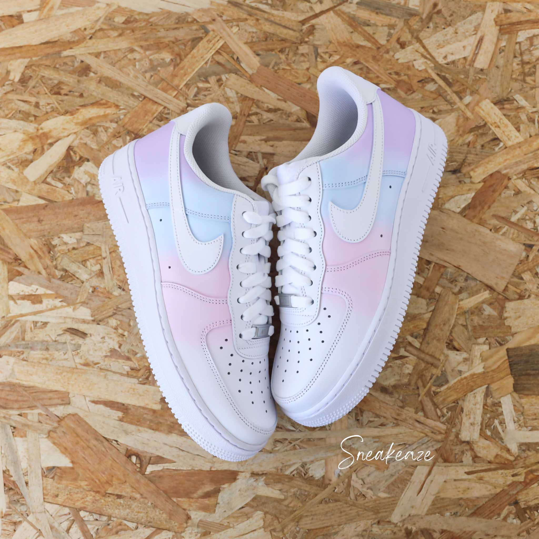 Dégradé pastel - Air Force 1 custom – Image 3