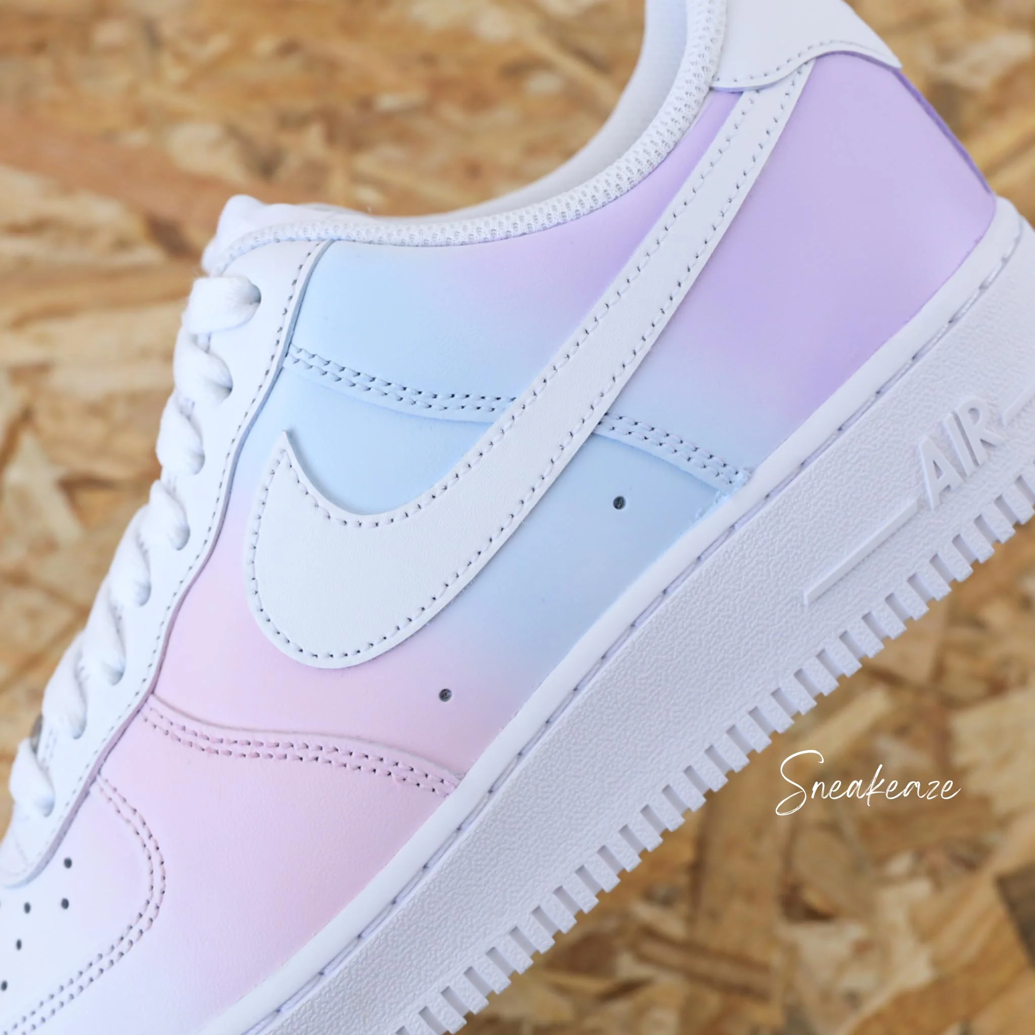 Dégradé pastel - Air Force 1 custom – Image 4