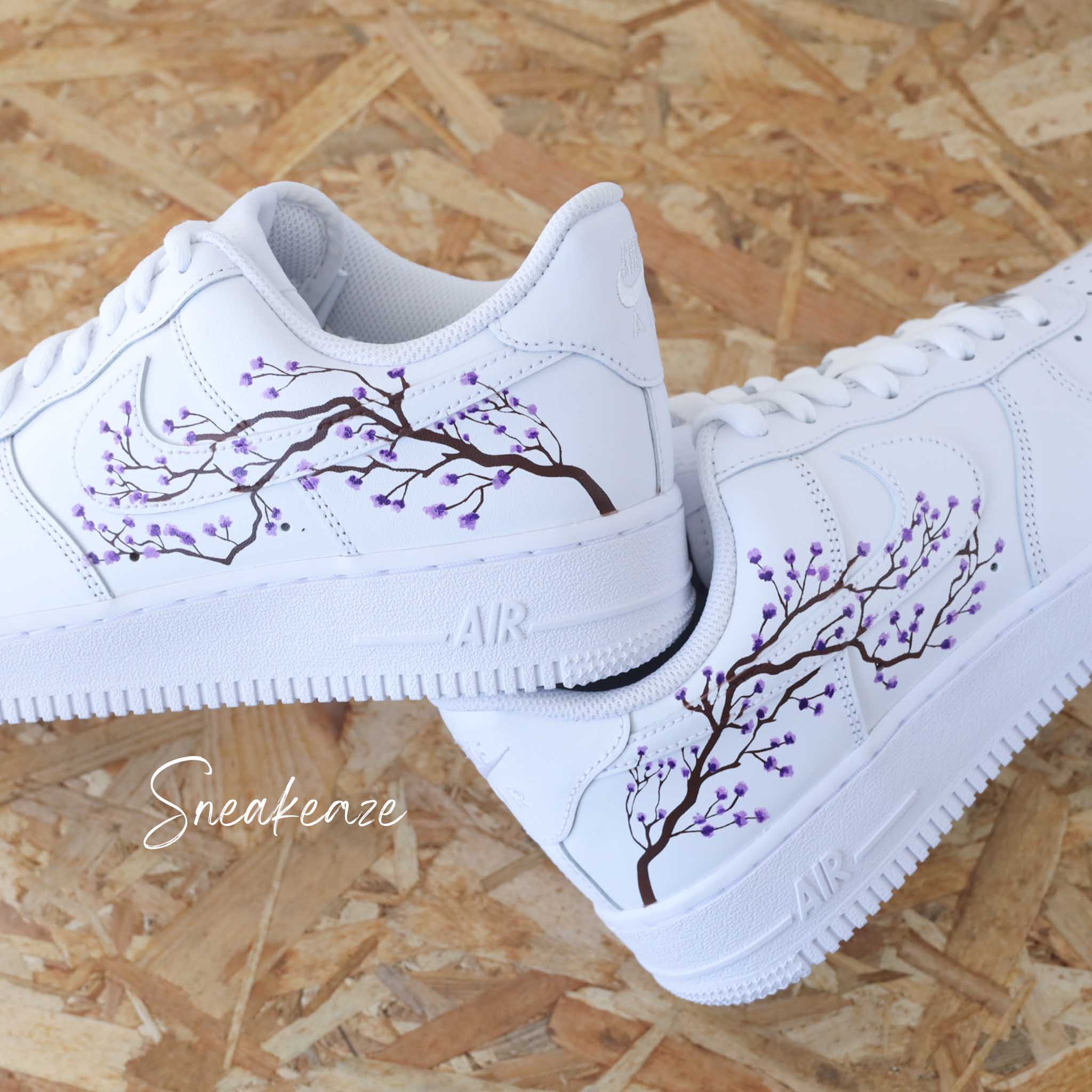 Sakura cherry blossom - Air force 1 custom – Image 6