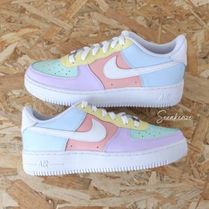 White Pastel - Air Force 1 custom