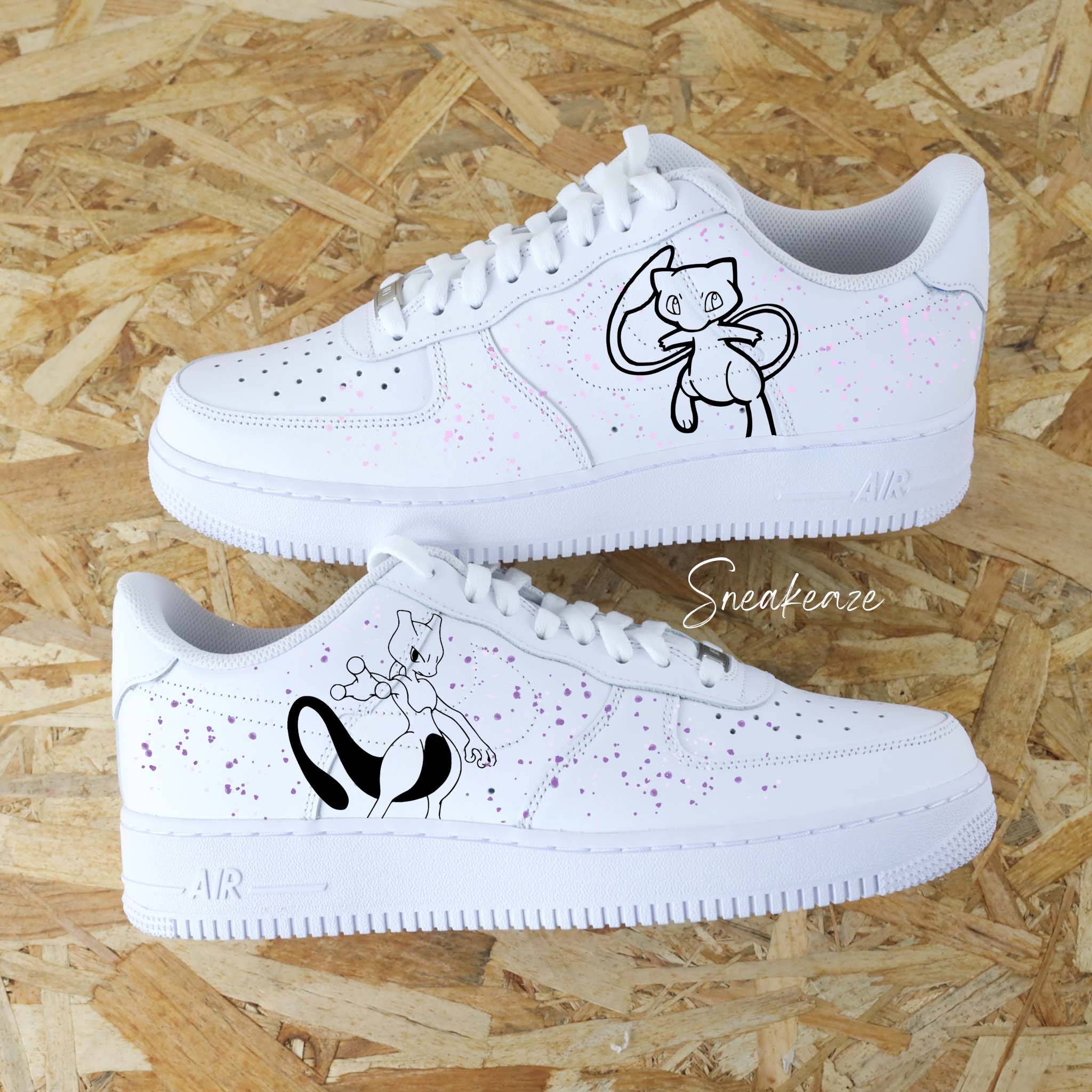 Bulbizarre x Herbizarre (Pokémon au choix) - Air Force 1 custom – Image 8