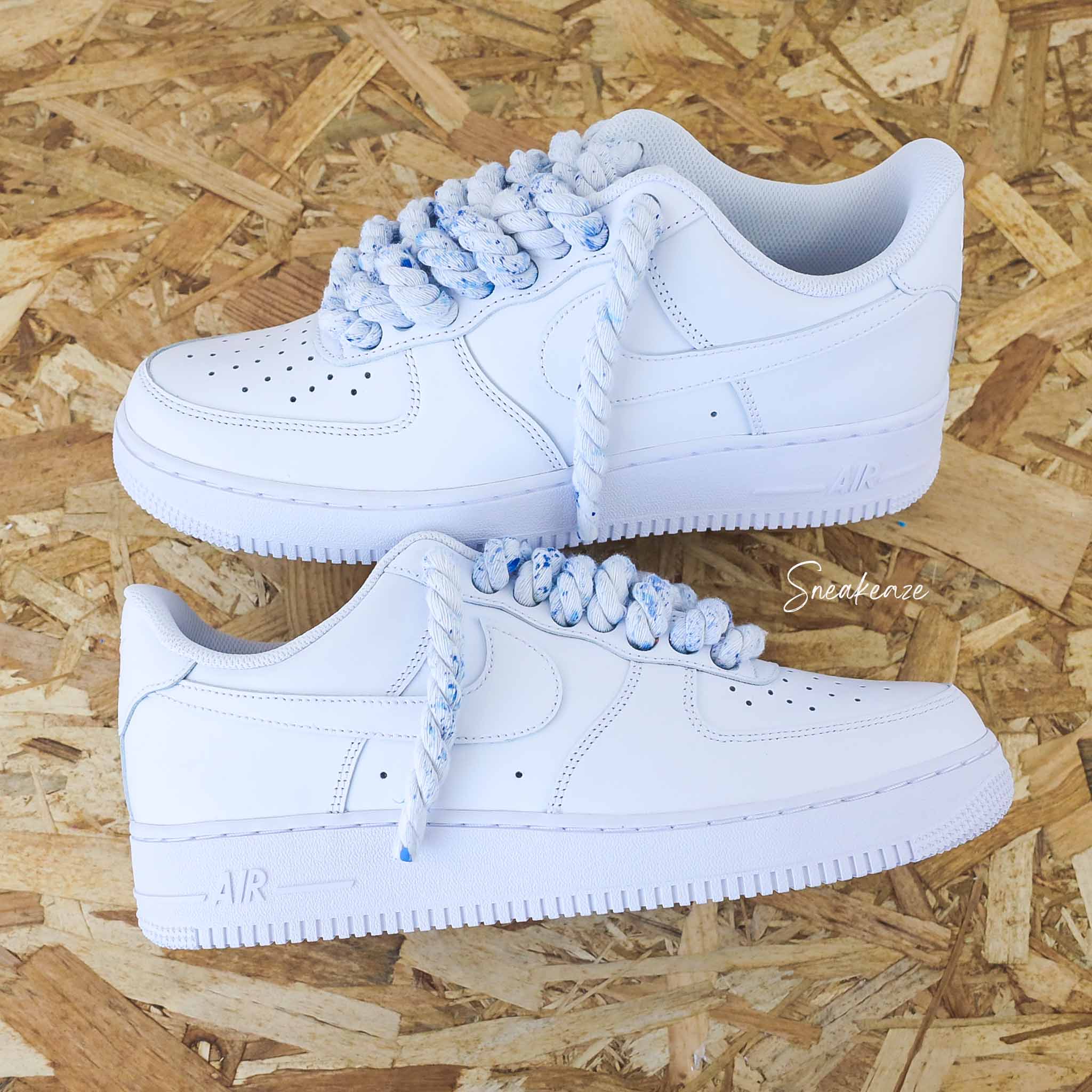 Rope Laces splash - Air Force 1 custom – Image 6