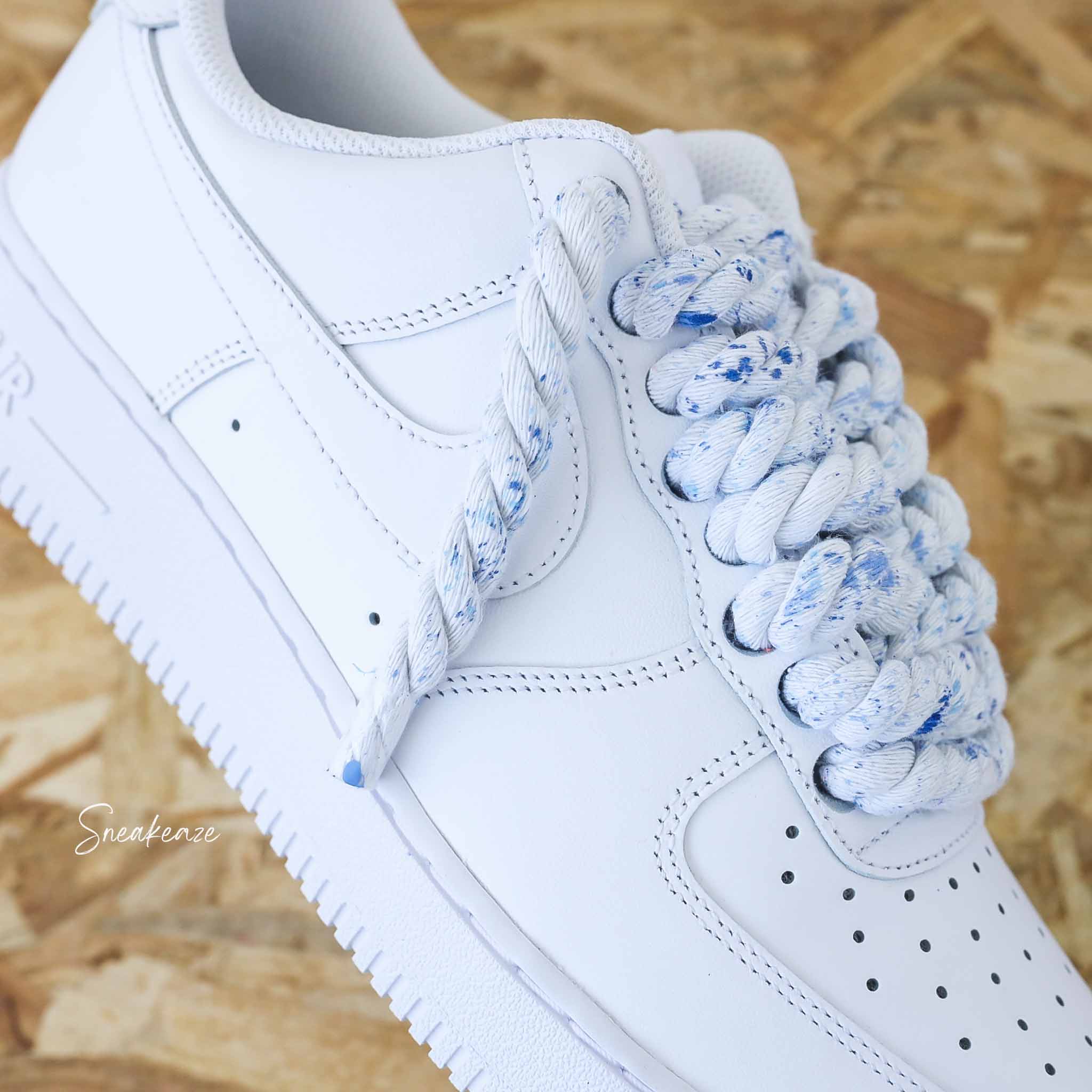 Rope Laces splash - Air Force 1 custom – Image 3