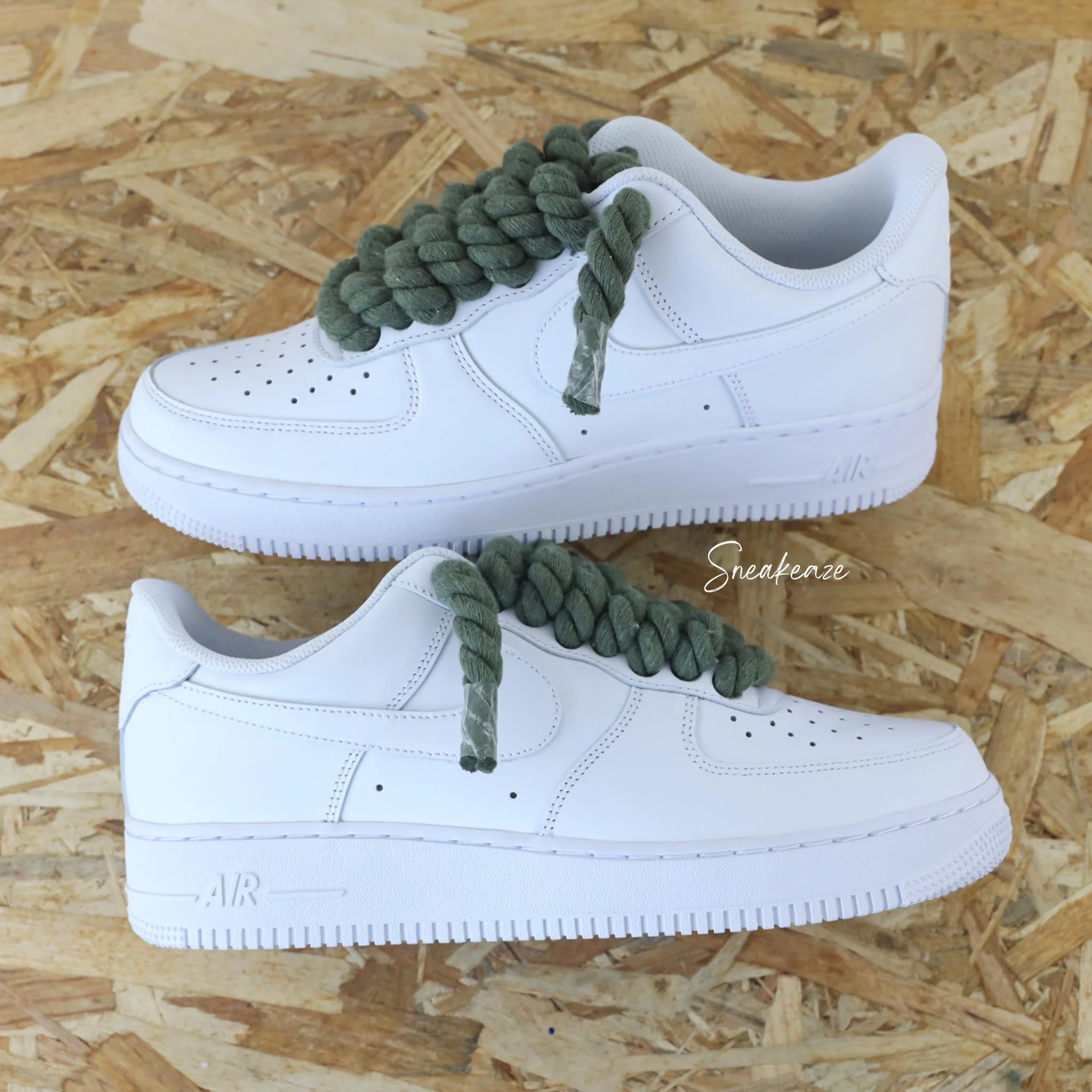 Rope Laces (couleur au choix) - Air Force 1 custom – Image 4