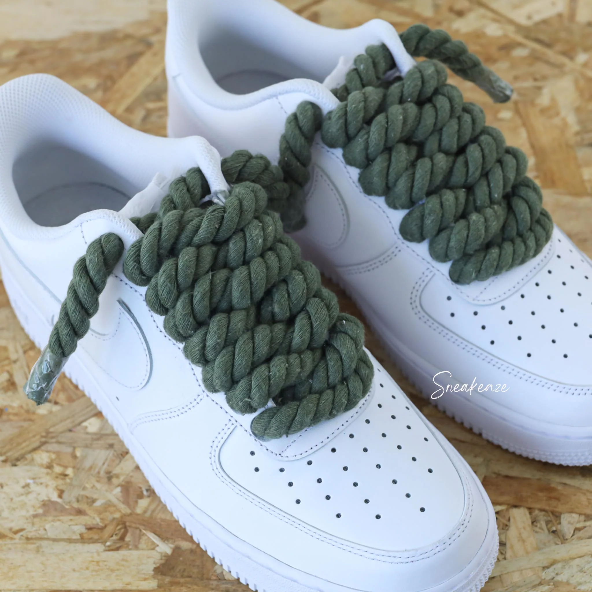 Rope Laces (couleur au choix) - Air Force 1 custom – Image 3