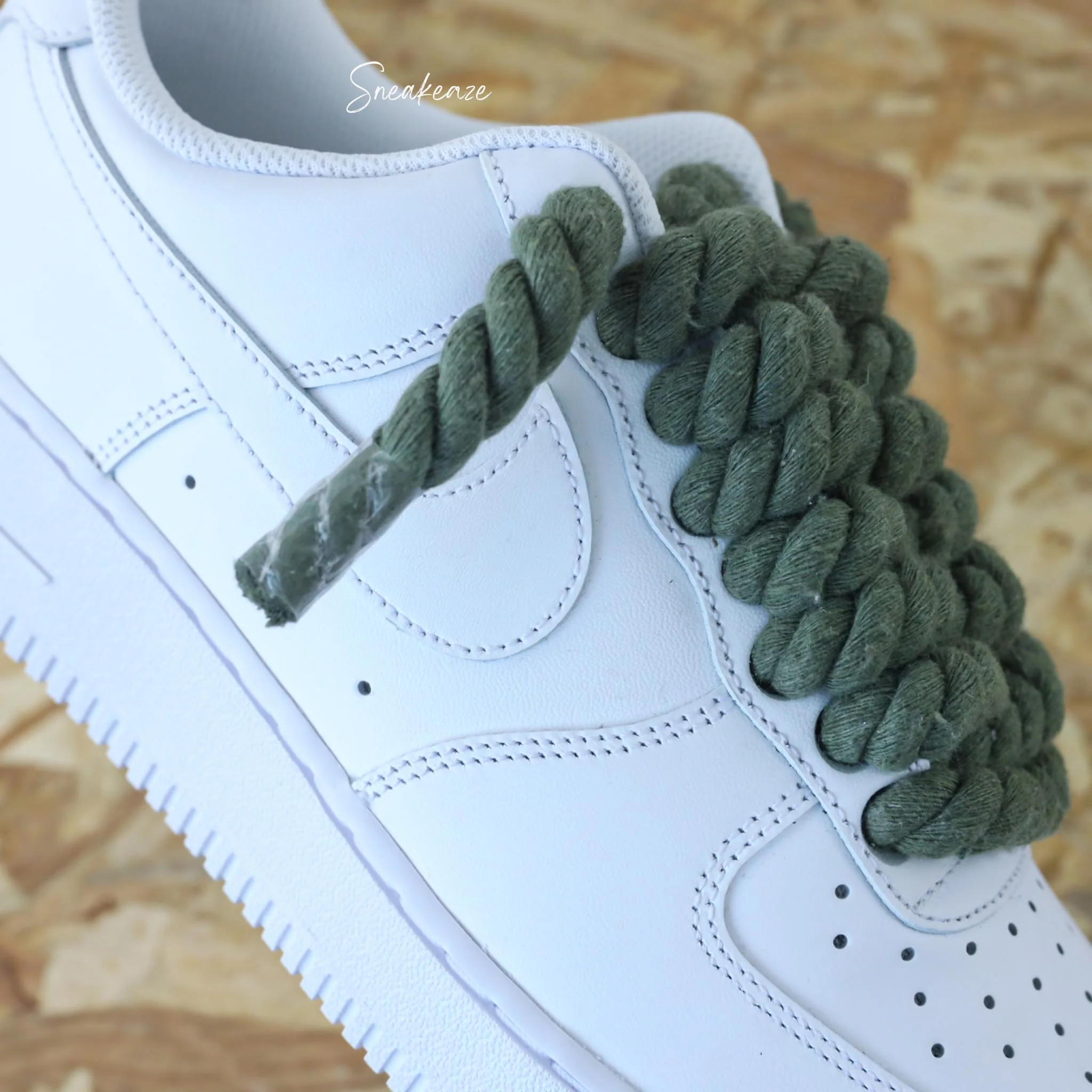 Rope Laces (couleur au choix) - Air Force 1 custom – Image 5