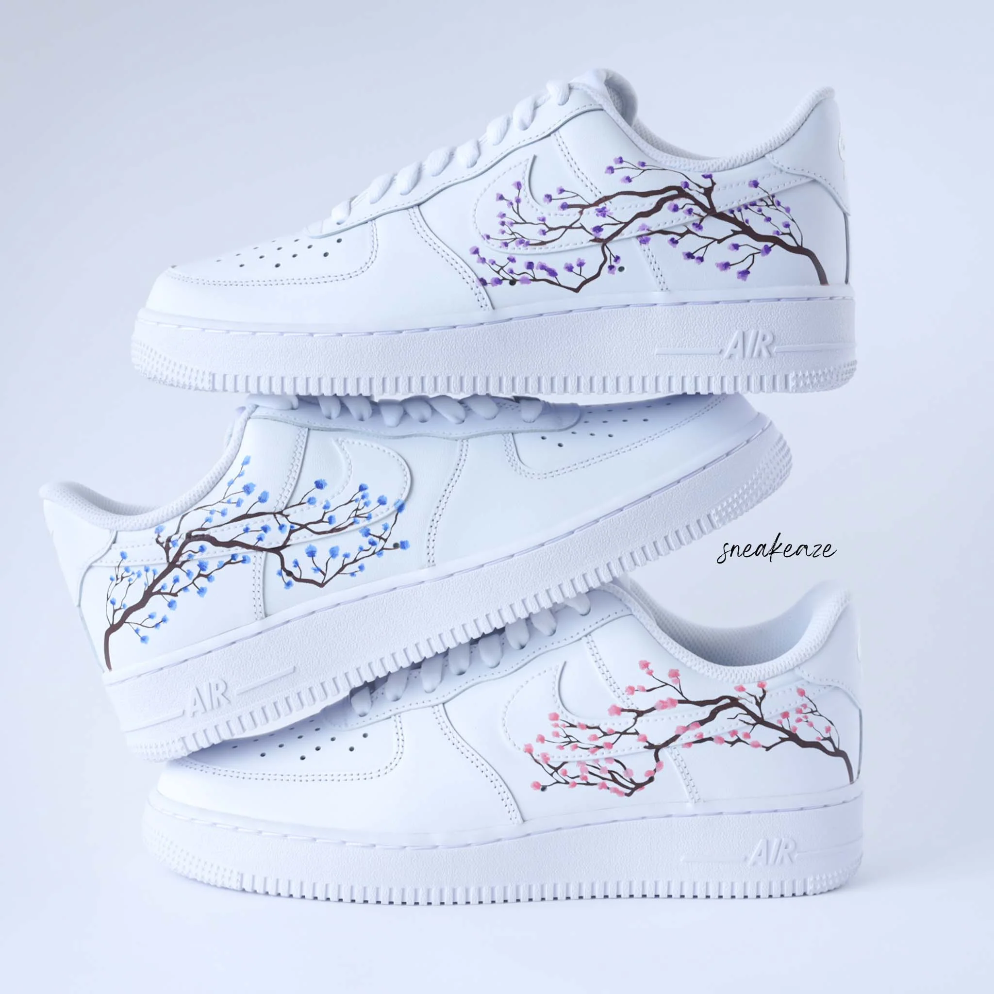 Sakura cherry blossom - Air force 1 custom – Image 8