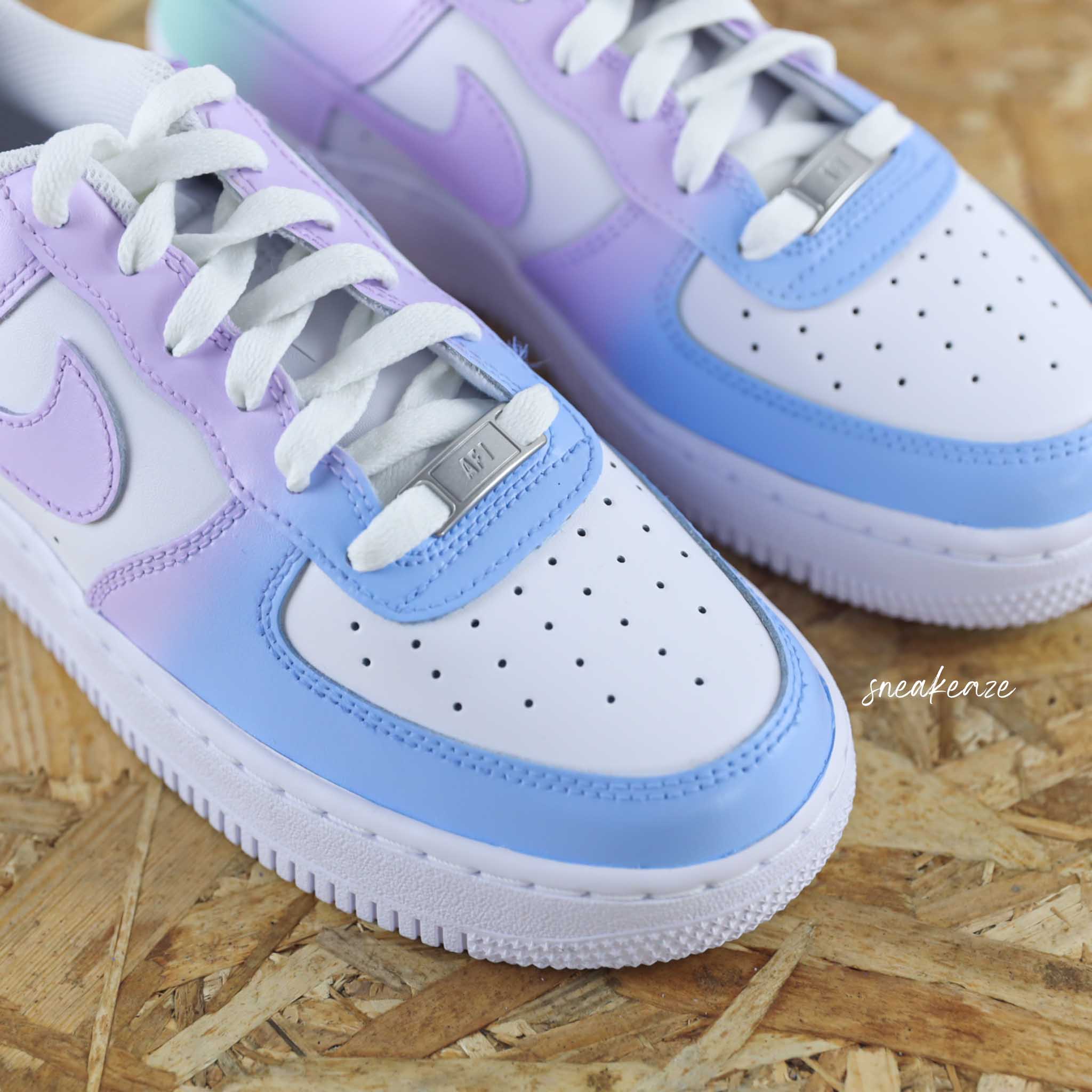 Dégradé pastel - Air Force 1 custom – Image 3