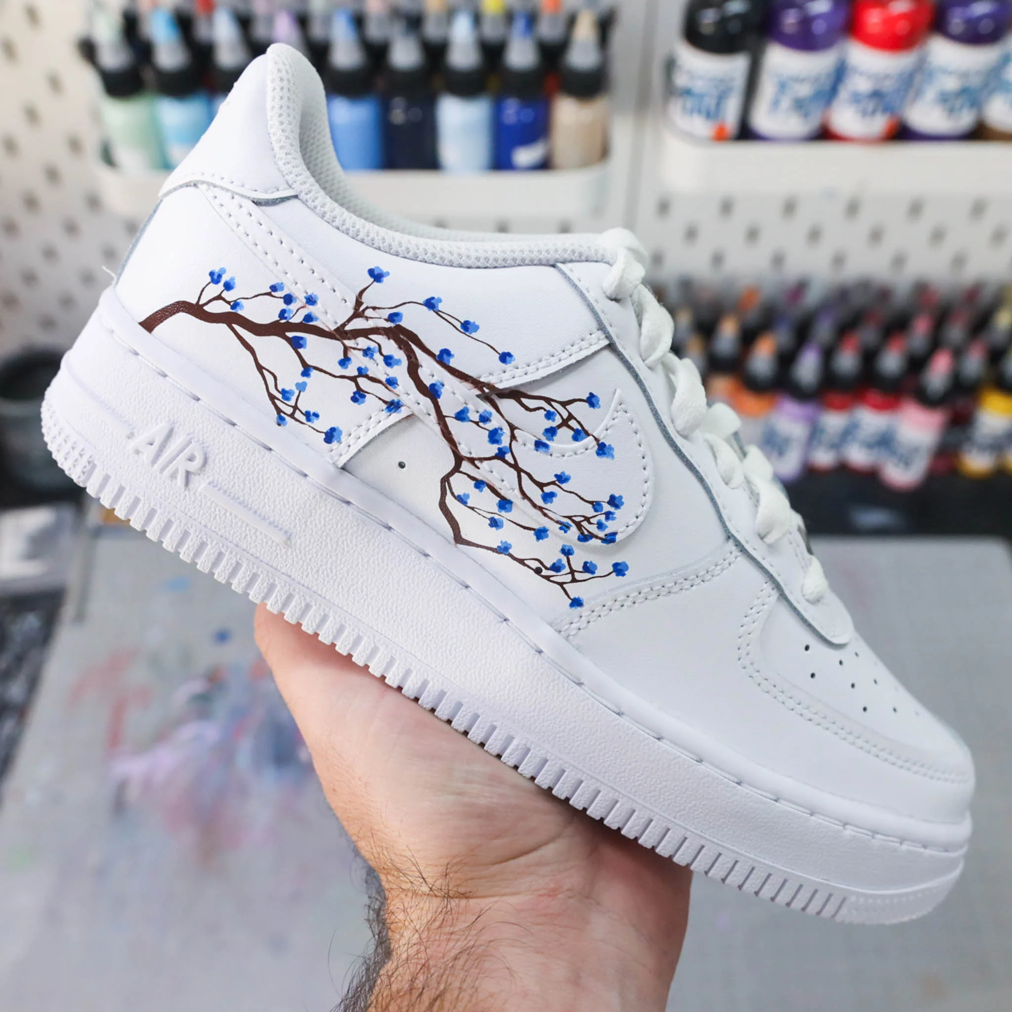 Sakura cherry blossom - Air force 1 custom – Image 3