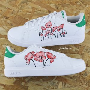 Coquelicot - Stan Smith custom