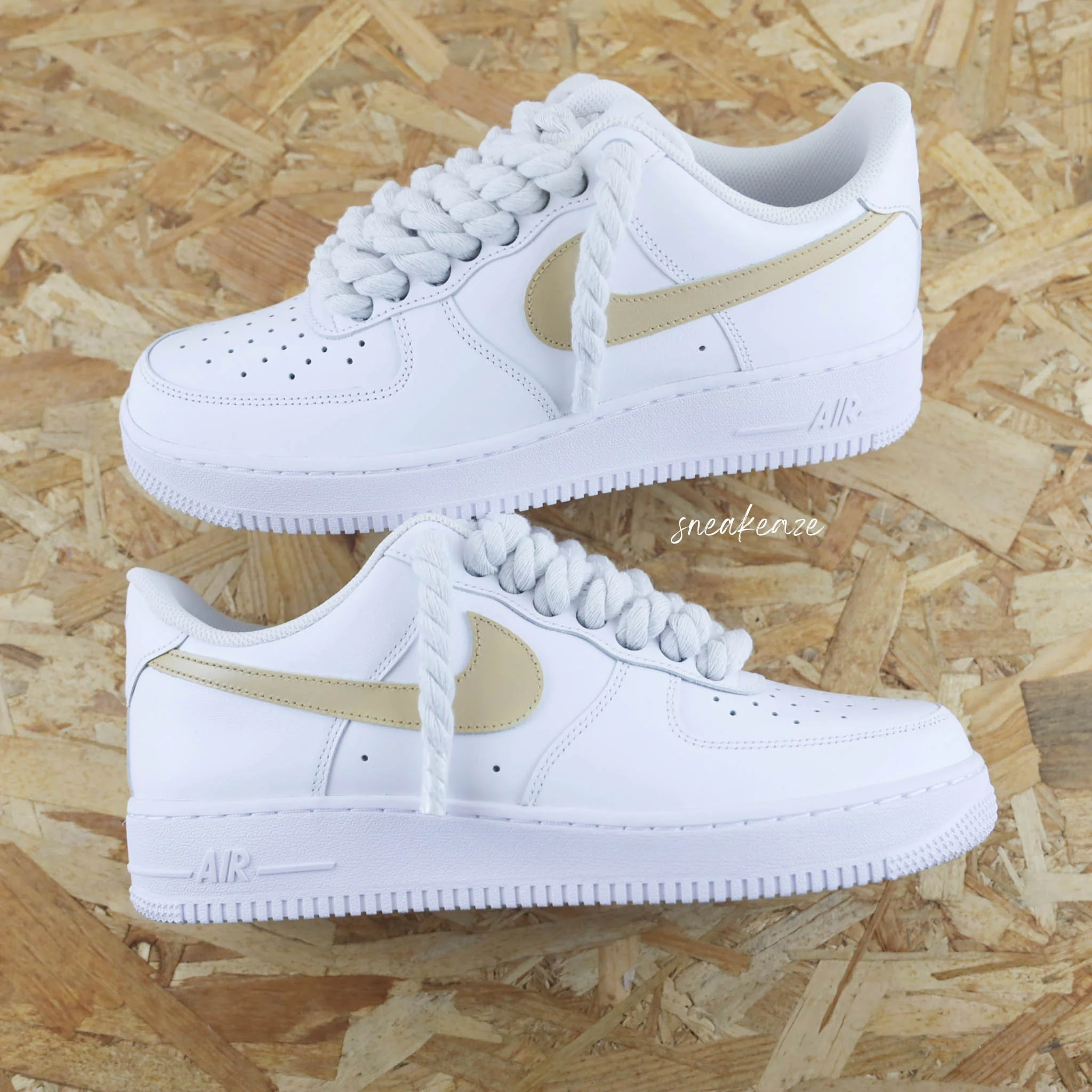 Rope et swoosh (couleur au choix) - Air Force 1 custom – Image 5