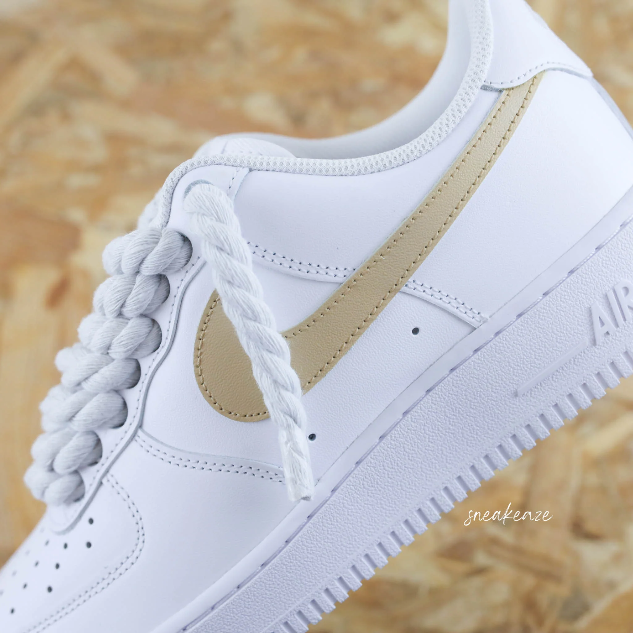 Rope et swoosh (couleur au choix) - Air Force 1 custom – Image 3