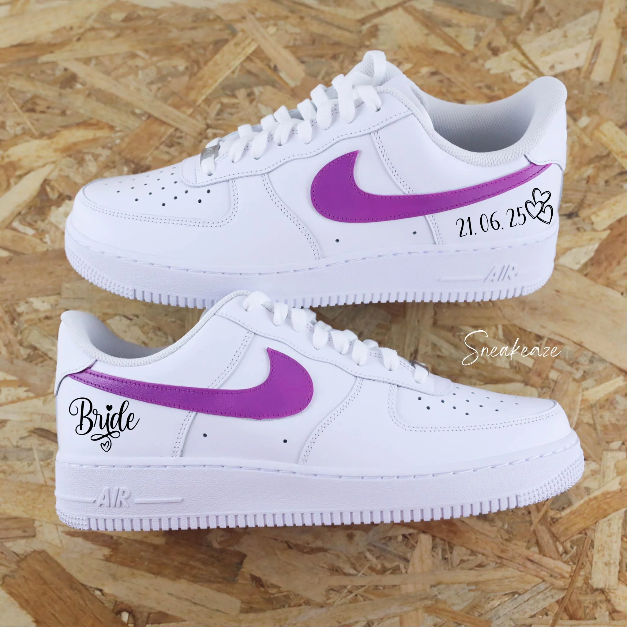 Bride (couleur au choix) - Air Force 1 custom – Image 2