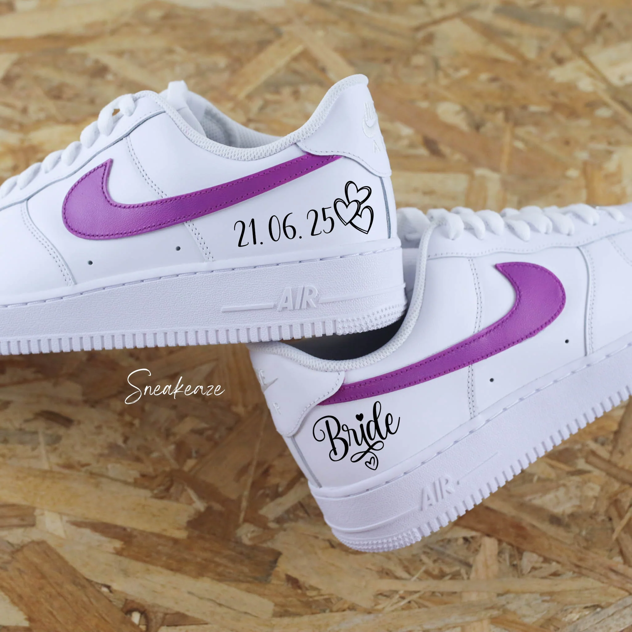 Bride (couleur au choix) - Air Force 1 custom – Image 3