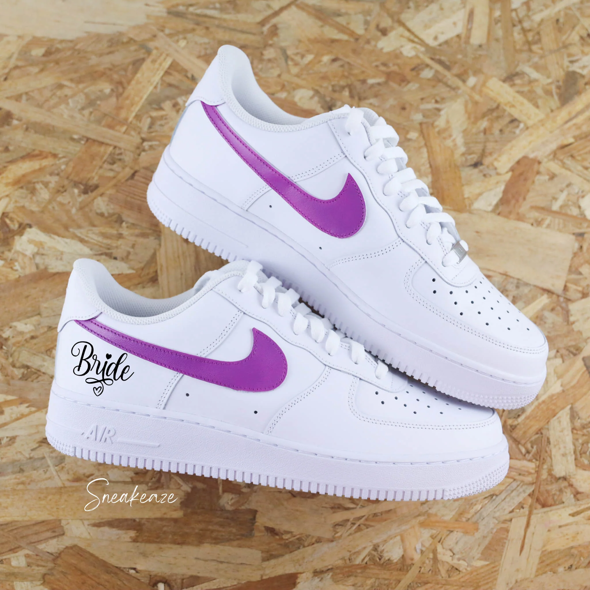 Bride (couleur au choix) - Air Force 1 custom – Image 4