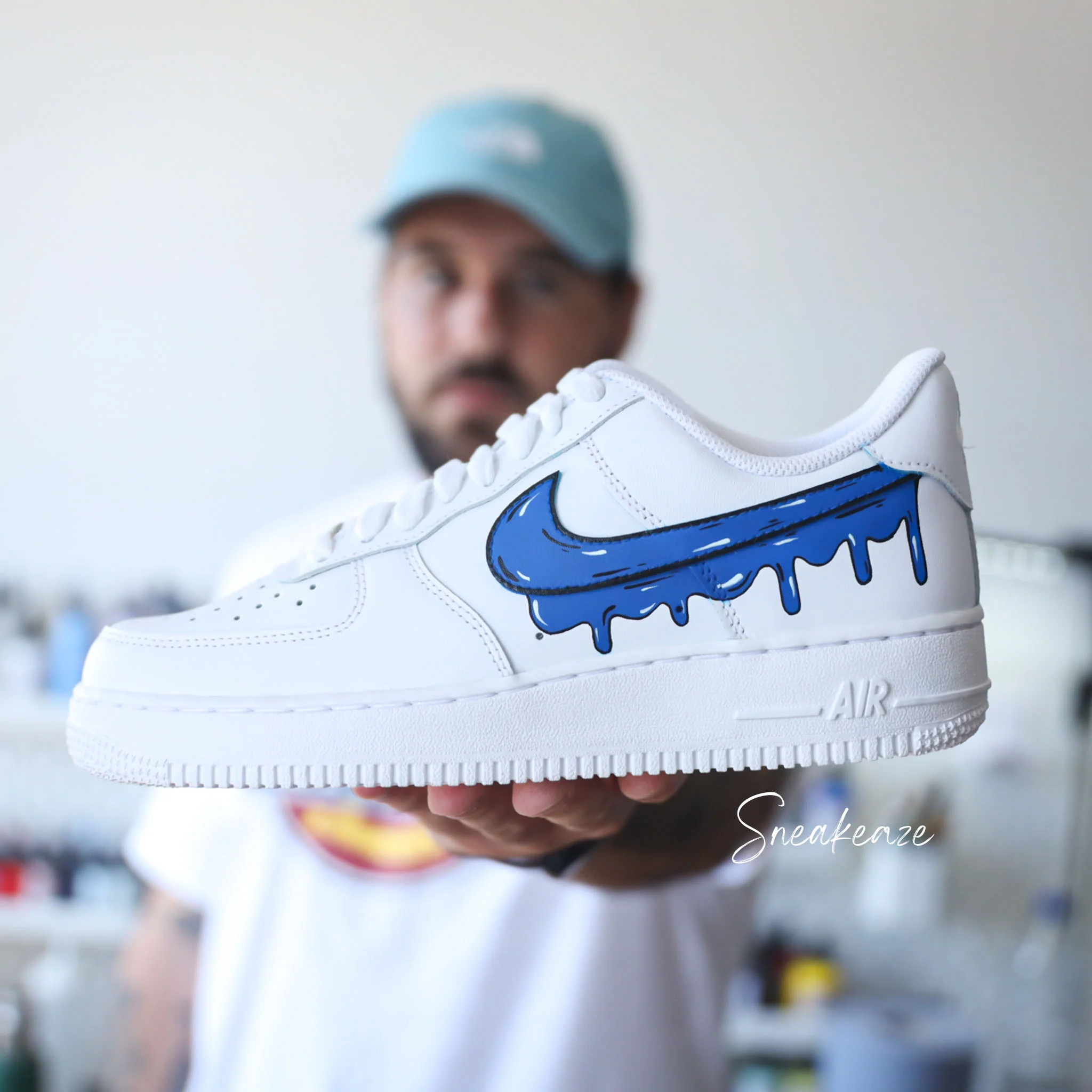 Cartoon Drip (couleur au choix) - Air Force 1 custom – Image 3