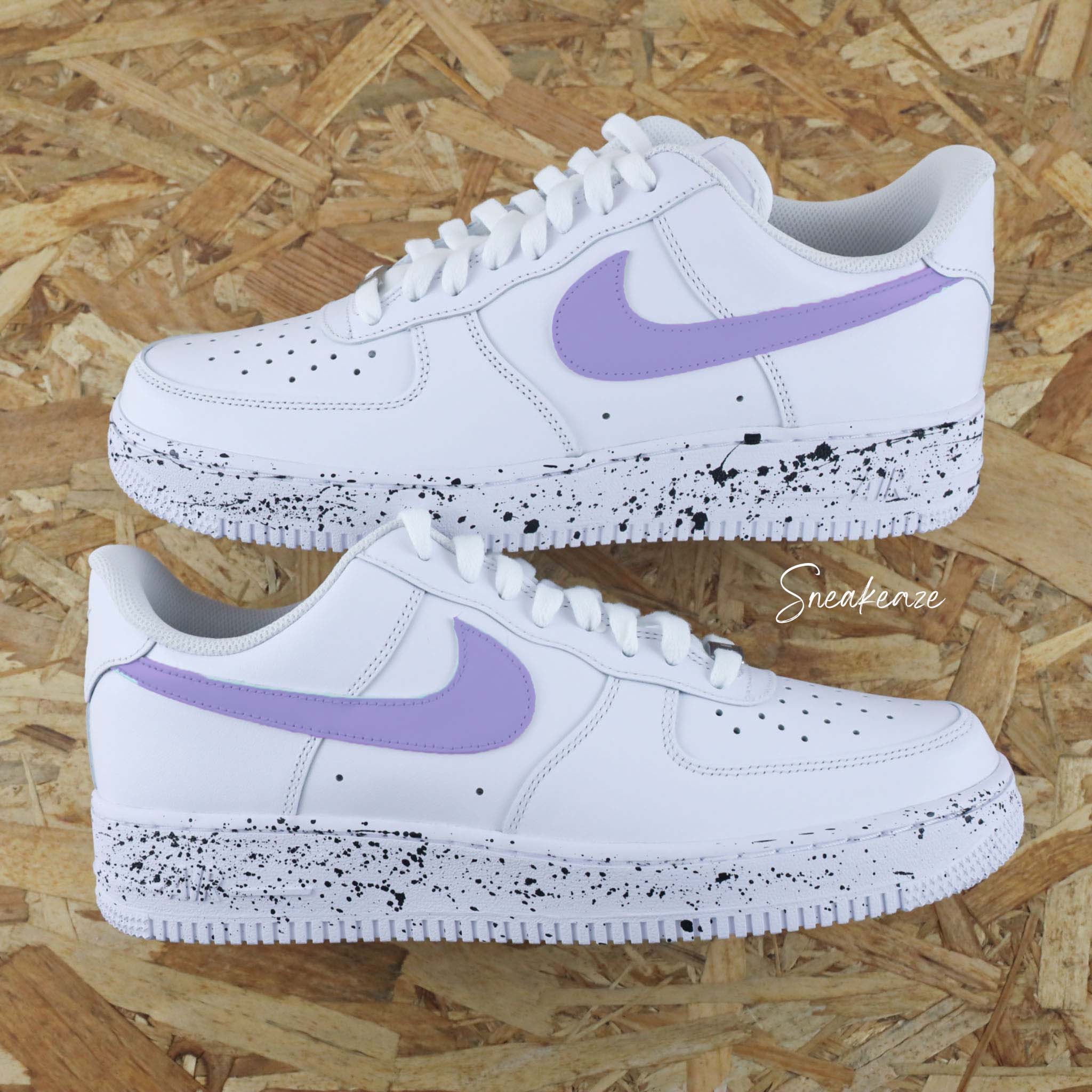 Splash kaki - Air Force 1 custom – Image 6
