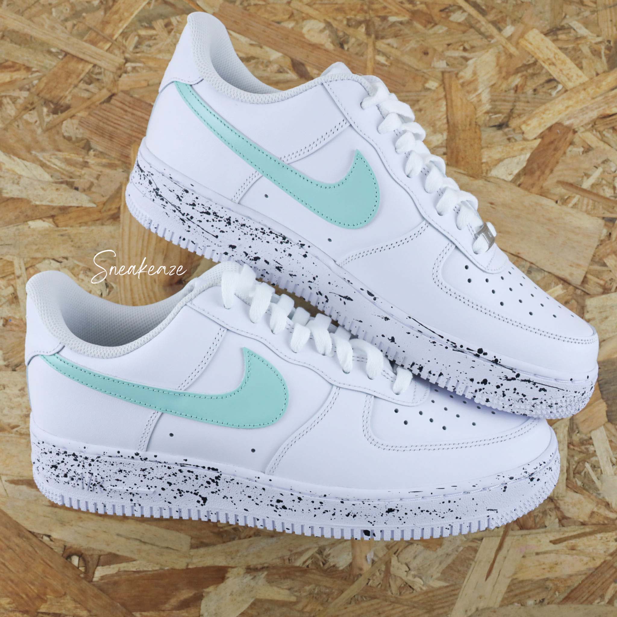 Splash kaki - Air Force 1 custom – Image 7