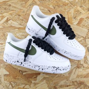 Rope laces noir (couleur au choix) - Air Force 1 custom