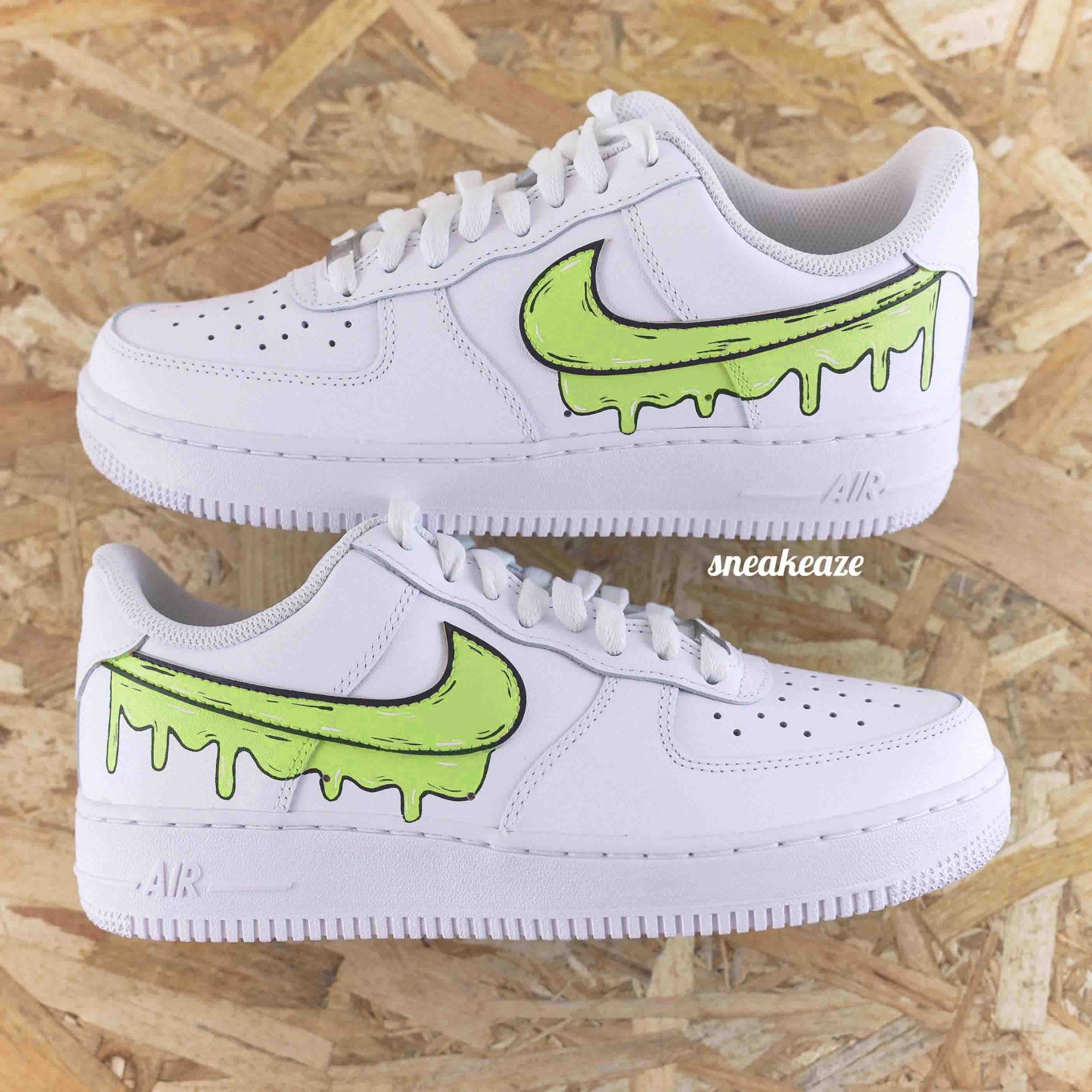 Cartoon Drip (couleur au choix) - Air Force 1 custom – Image 9