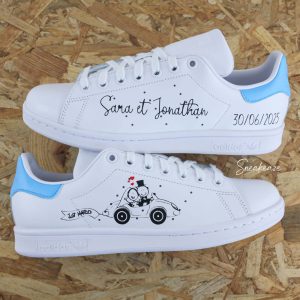 Voiture des mariés (couleur au choix) - Stan Smith custom