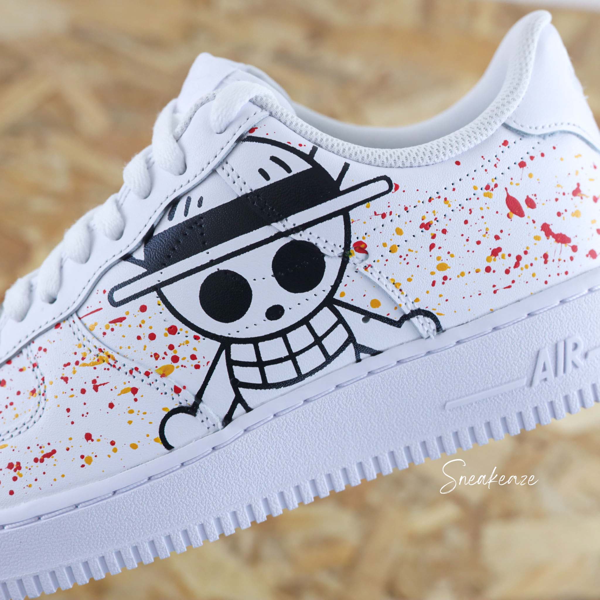 Luffy (personnage au choix) - Air Force 1 custom – Image 5