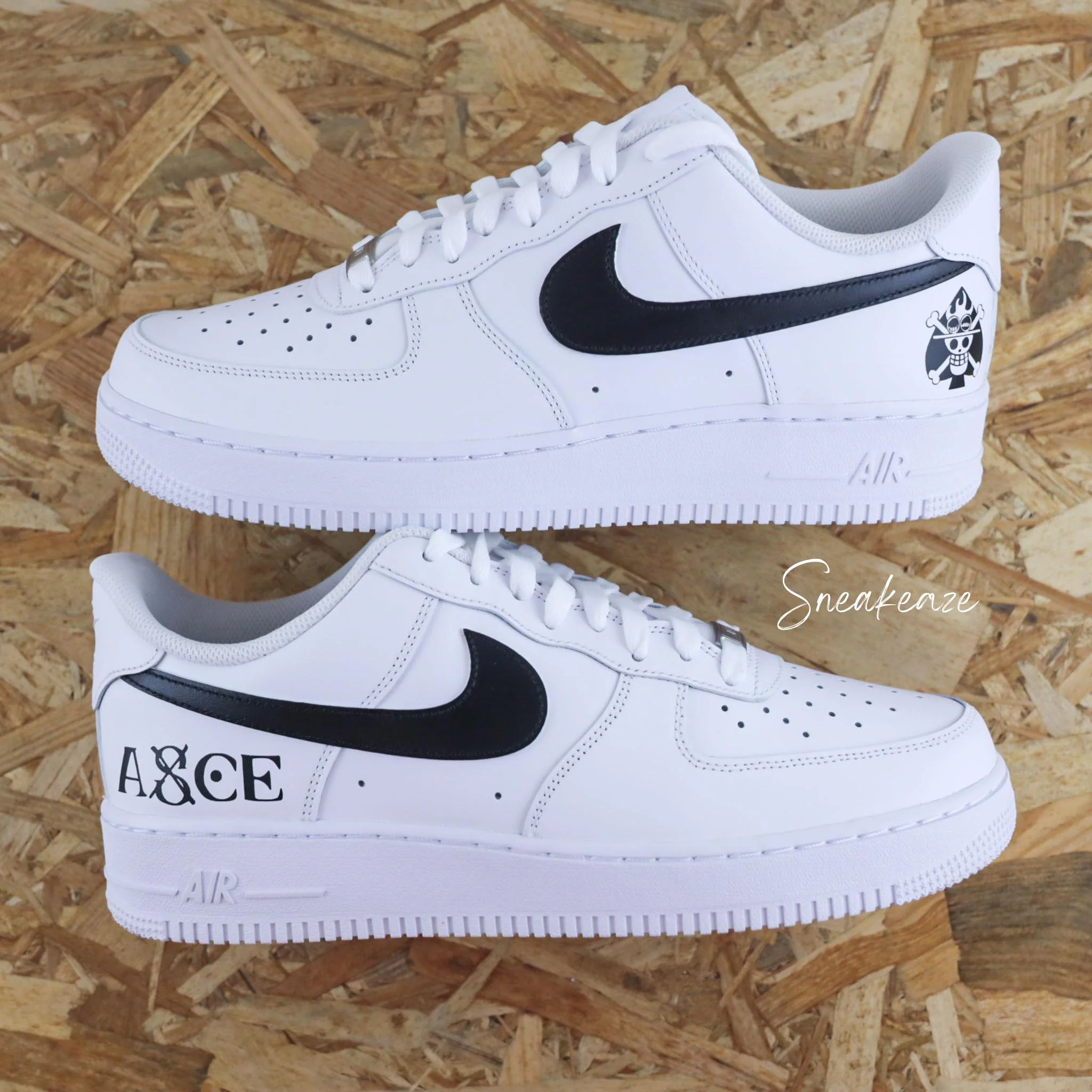 One piece (personnage au choix) - Air Force 1 custom – Image 3