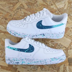Splash dégradé (couleur au choix)- Air Force 1 custom