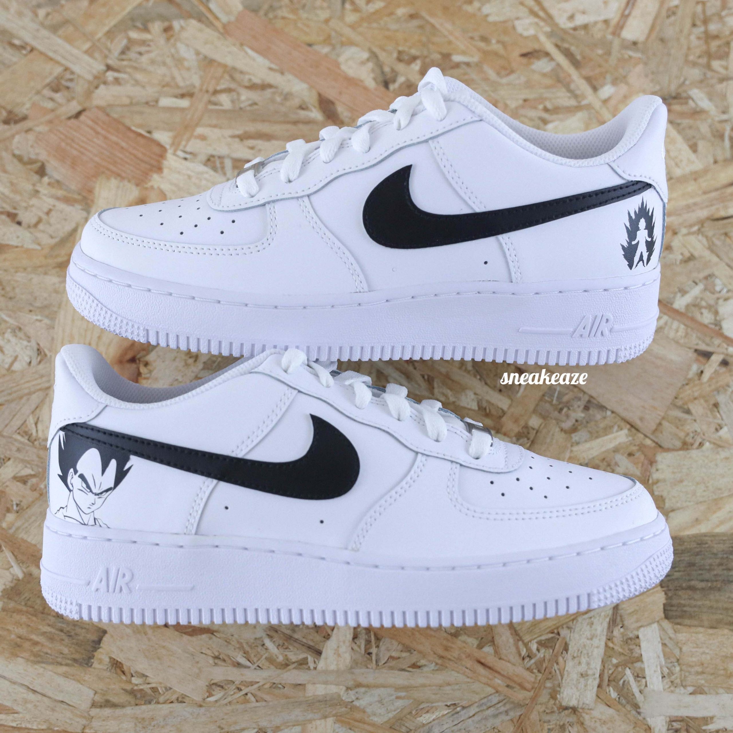 Vegeta (personnage au choix) - Air Force 1 custom – Image 4
