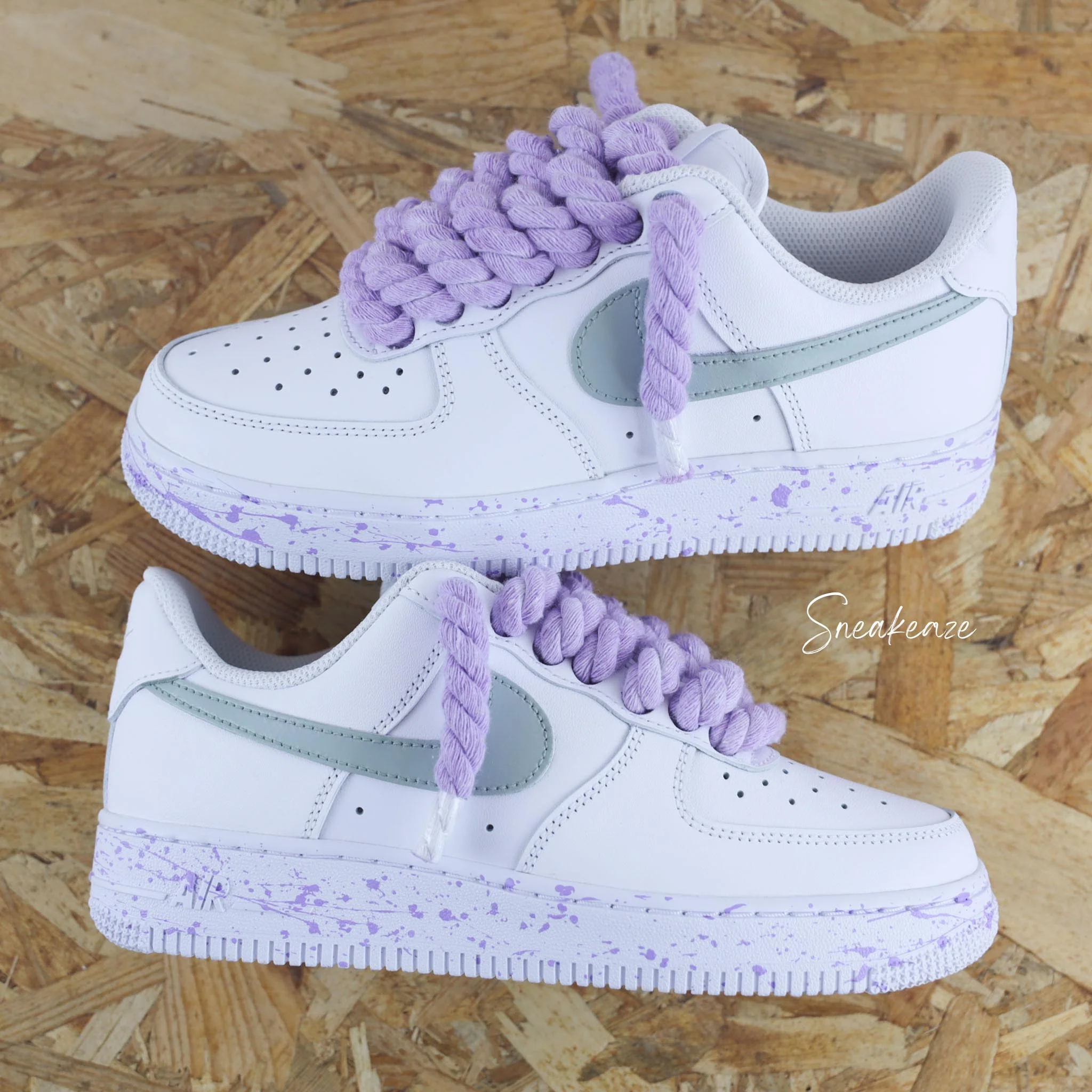 Rope laces (couleur au choix) - Air Force 1 custom – Image 2