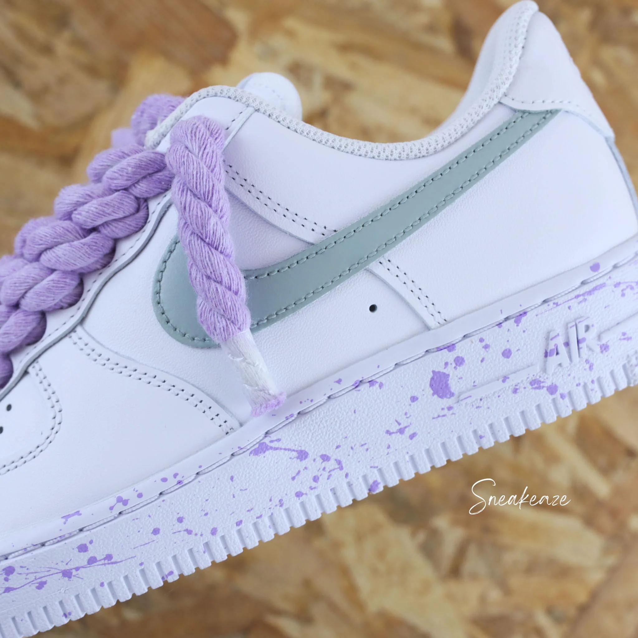 Rope laces (couleur au choix) - Air Force 1 custom – Image 3