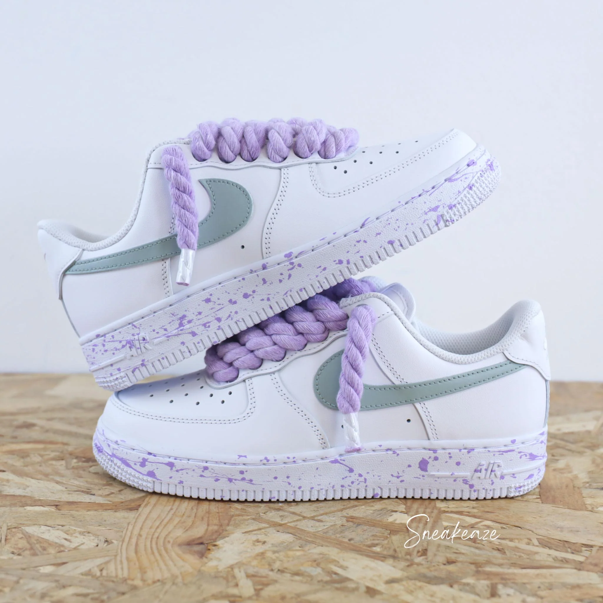 Rope laces (couleur au choix) - Air Force 1 custom – Image 8