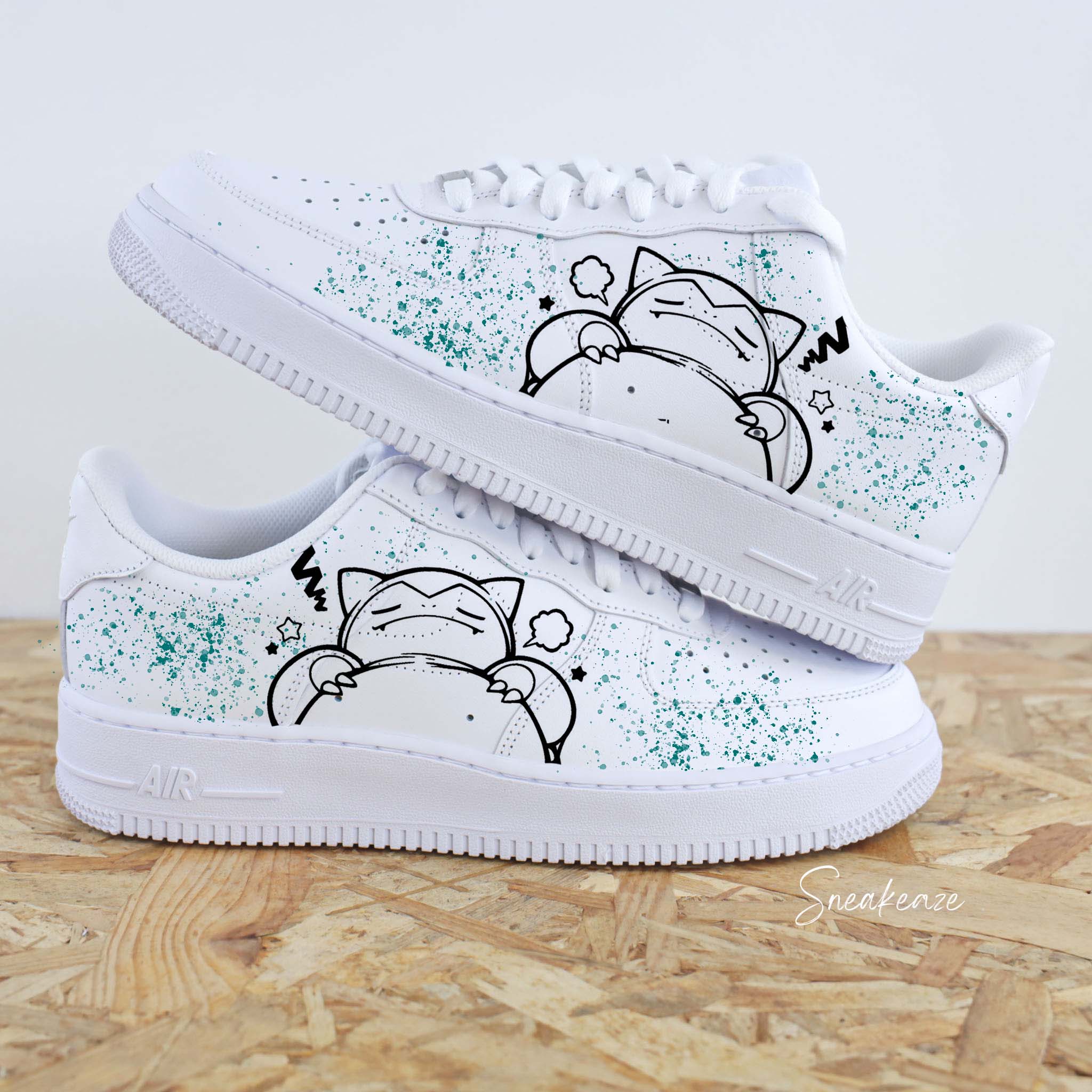 Carapuce (Pokémon au choix) - Air Force 1 custom – Image 6