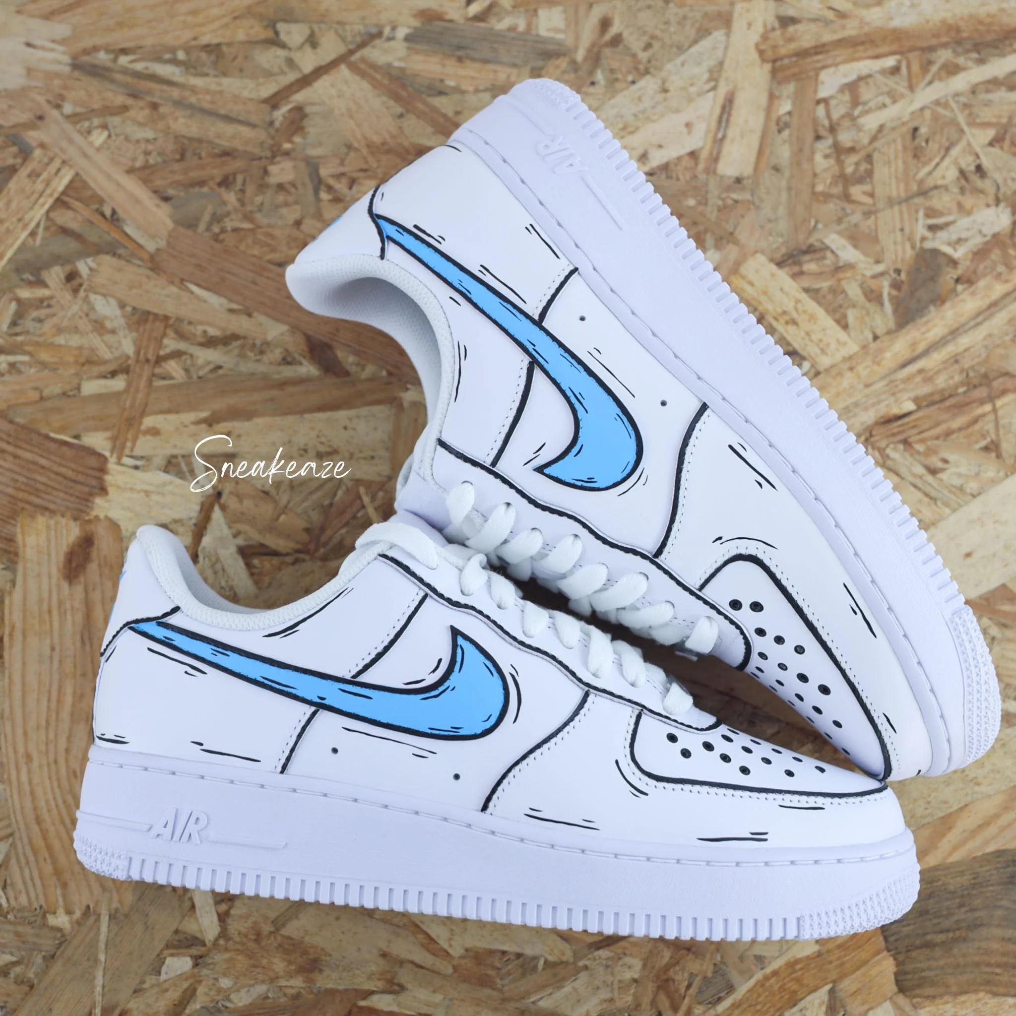 Color sketch (couleur au choix) - Air Force 1 custom – Image 3