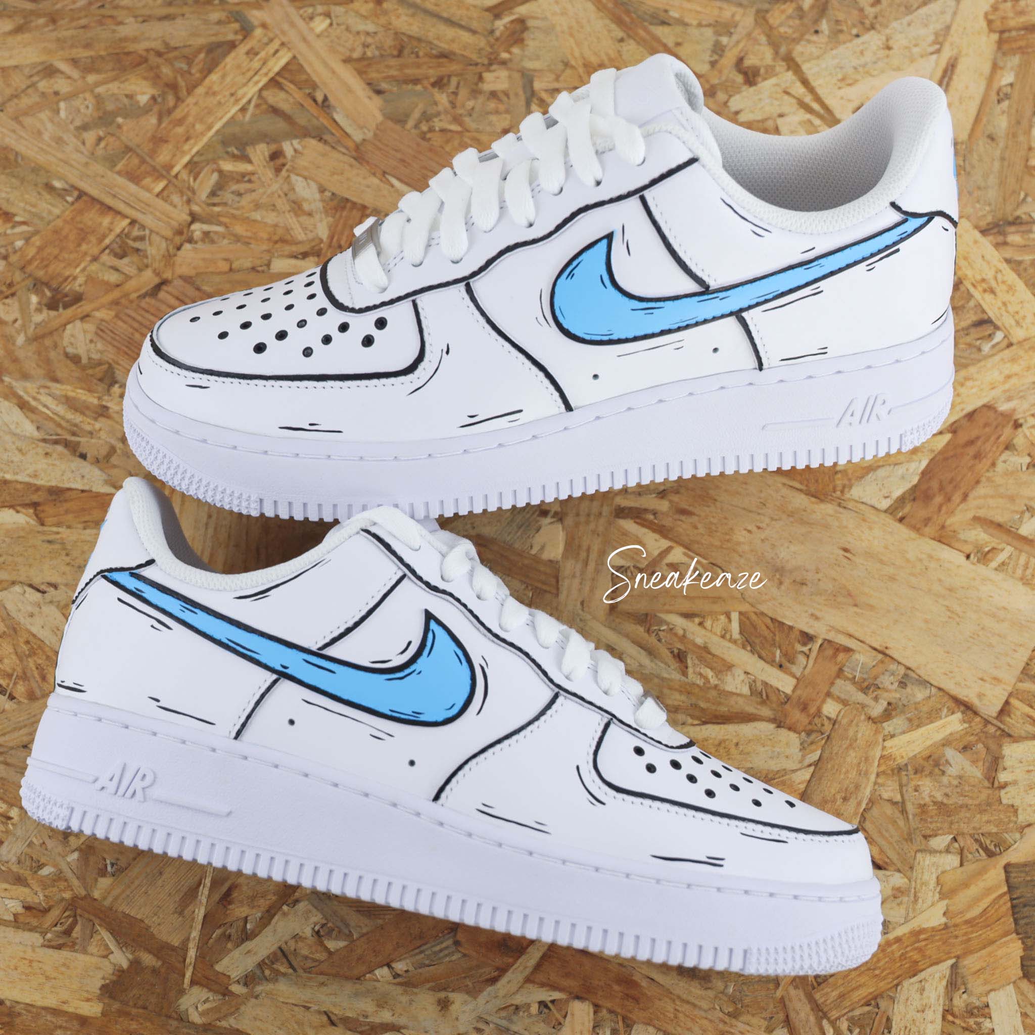 Color sketch (couleur au choix) - Air Force 1 custom – Image 2