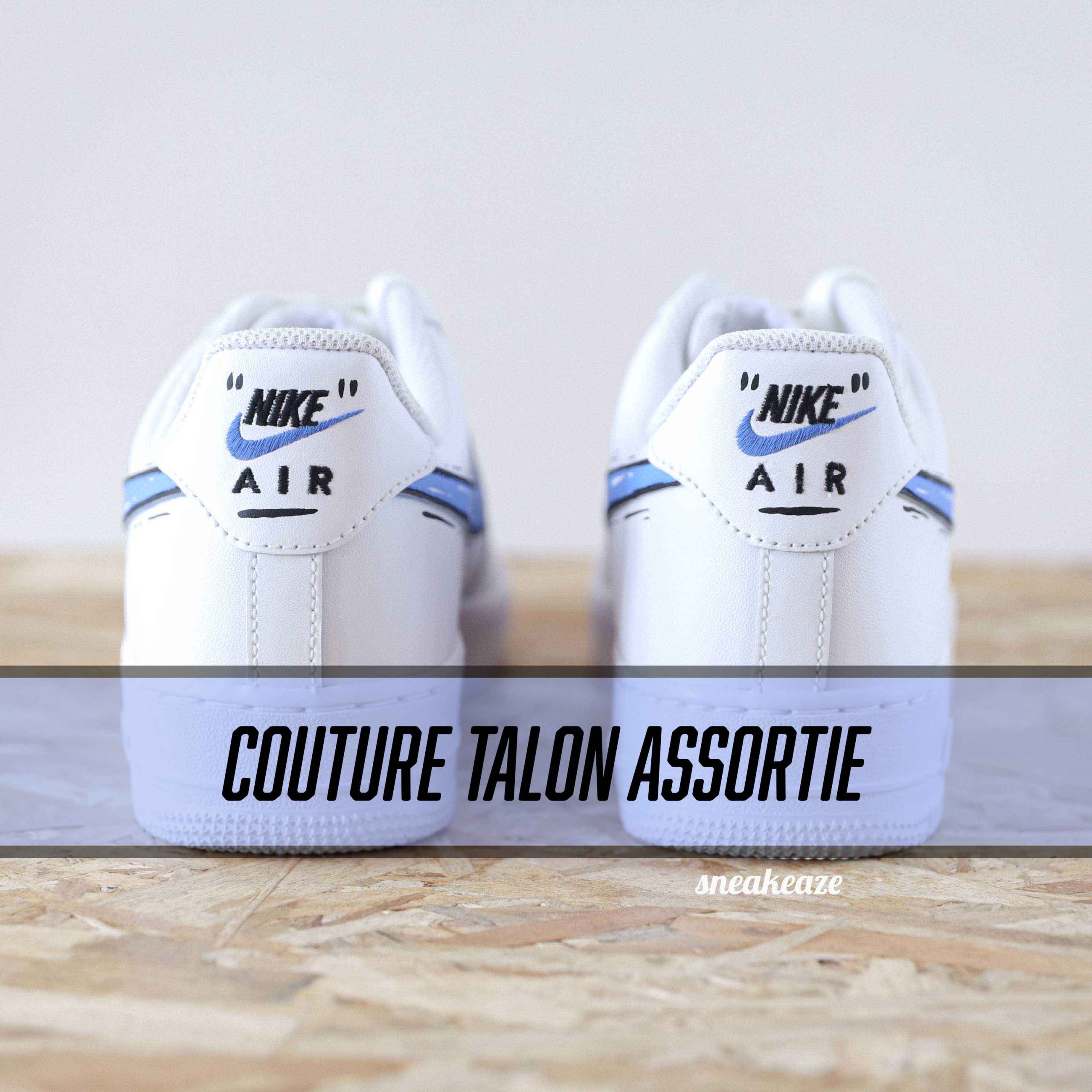 Cartoon swoosh (couleur au choix) - Air Force 1 custom – Image 6