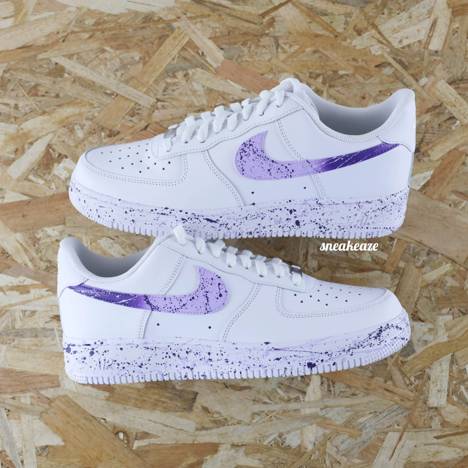 Splash dégradé (couleur au choix) - Air Force 1 custom – Image 2