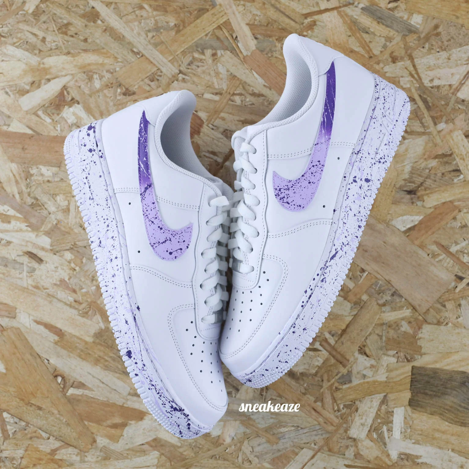 Splash dégradé (couleur au choix) - Air Force 1 custom – Image 4