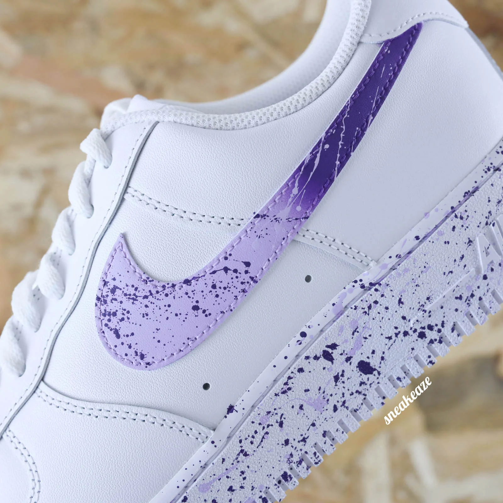 Splash dégradé (couleur au choix) - Air Force 1 custom – Image 5