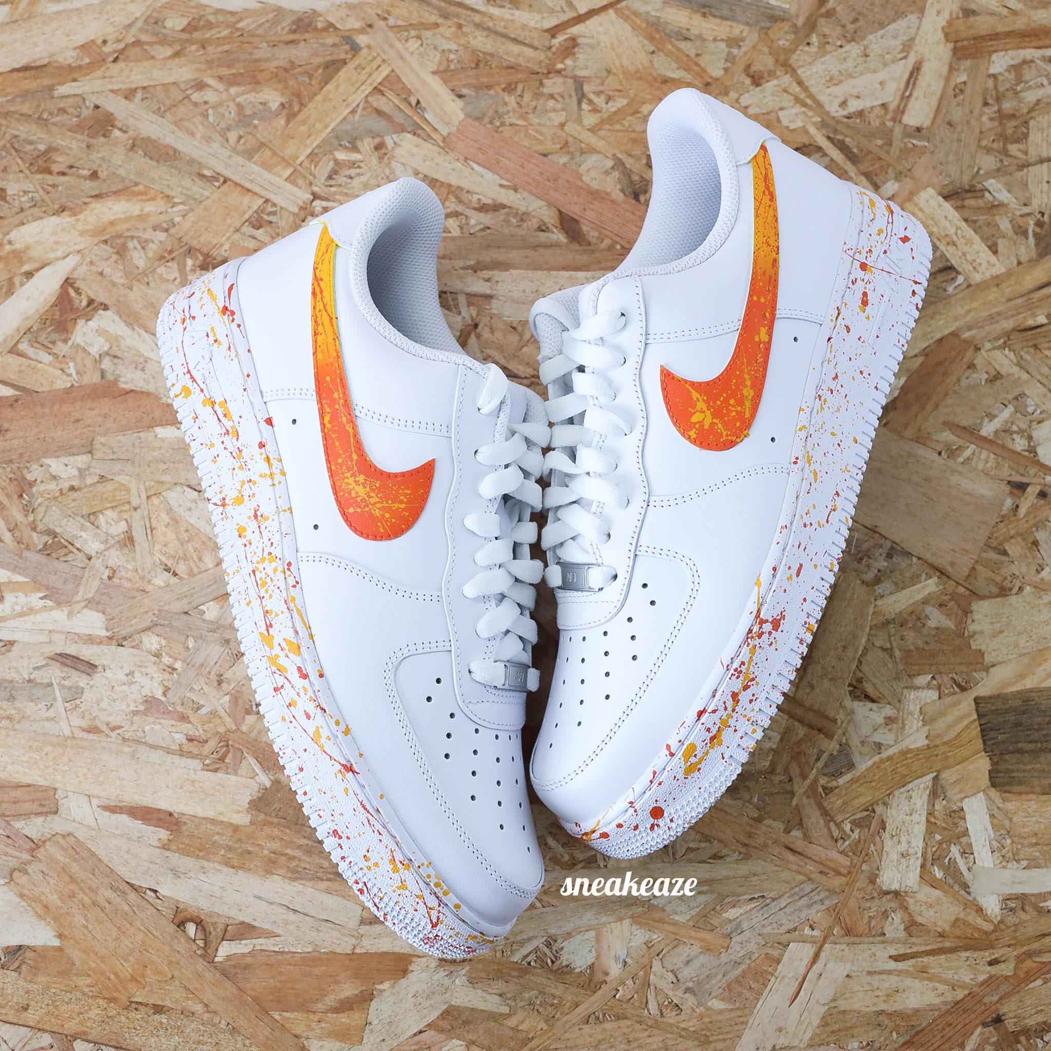 Orange Juice - Air Force 1 custom – Image 2